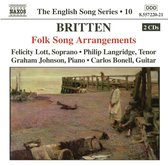 Felicity Lott, Philip Langridge, Carlos Bonell, Osian Ellis, Graham Johnson - Britten: The Folk Songs (Vol.1-6) (2 CD)