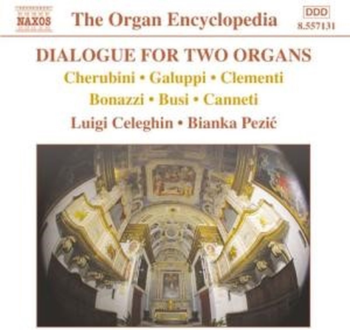 Bianka Pezic & Luigi Celeghin - Dialogue For Two Organs (CD)