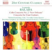 Michael Sanderling, Versailles Guitar Quartet - Balada: Cello Concerto No.2 / Concerto For Four Guitars (CD)