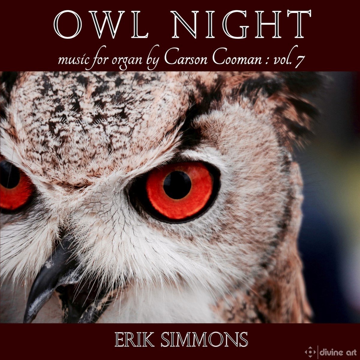 Simmons Erik - Owl Night: Organ Music Vol. 7 (CD)