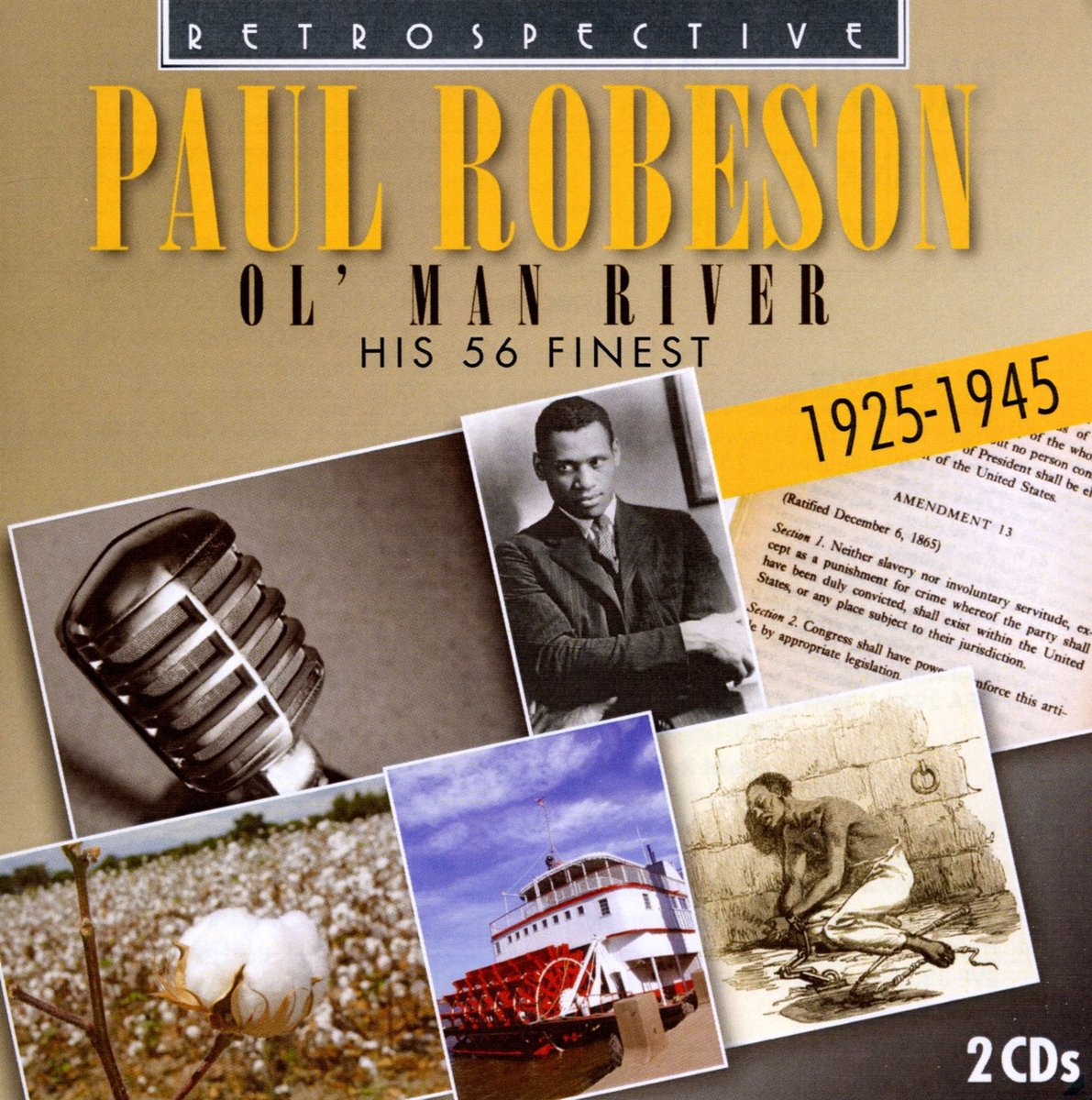 Paul Robeson - Ol' Man River His 56 Finest 1925-1945 (2 CD)