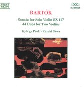 György Pauk & Kazuki Sawa - Bartók: Sonatas For Solo Violin/44 Duos For Two Violins (CD)