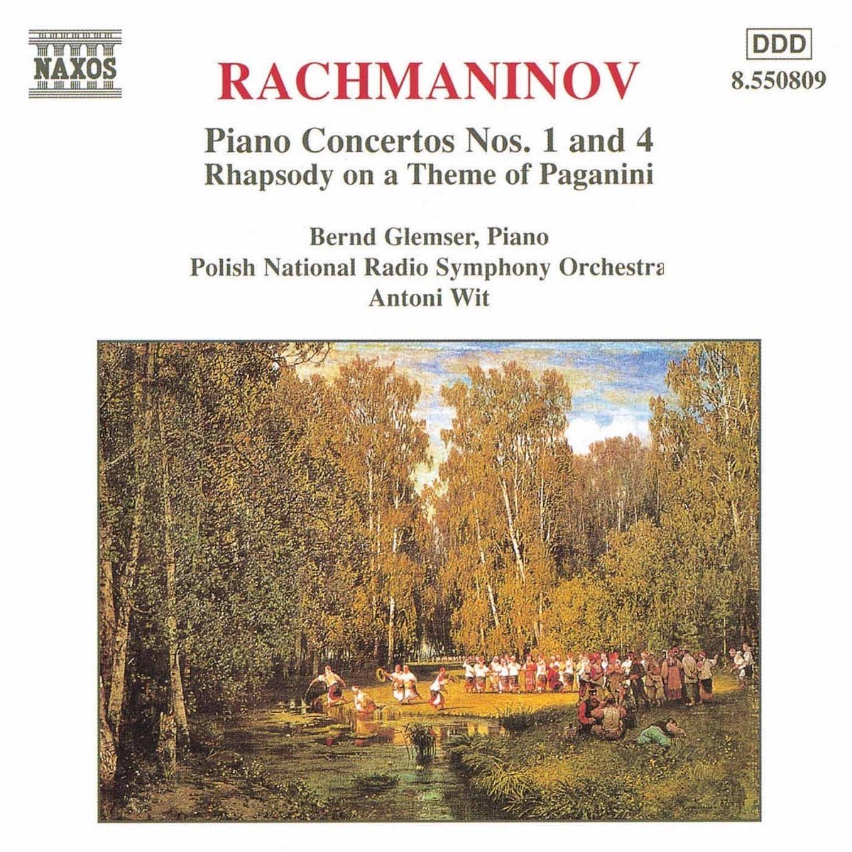 Bernd Glemser - Rachmaninov: Piano Concertos 1 & 4 (CD)