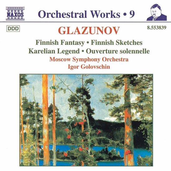 Moscow Symphony Orchestra - Glazunov: Finnish Fantasy | Finnish Sketches (CD)