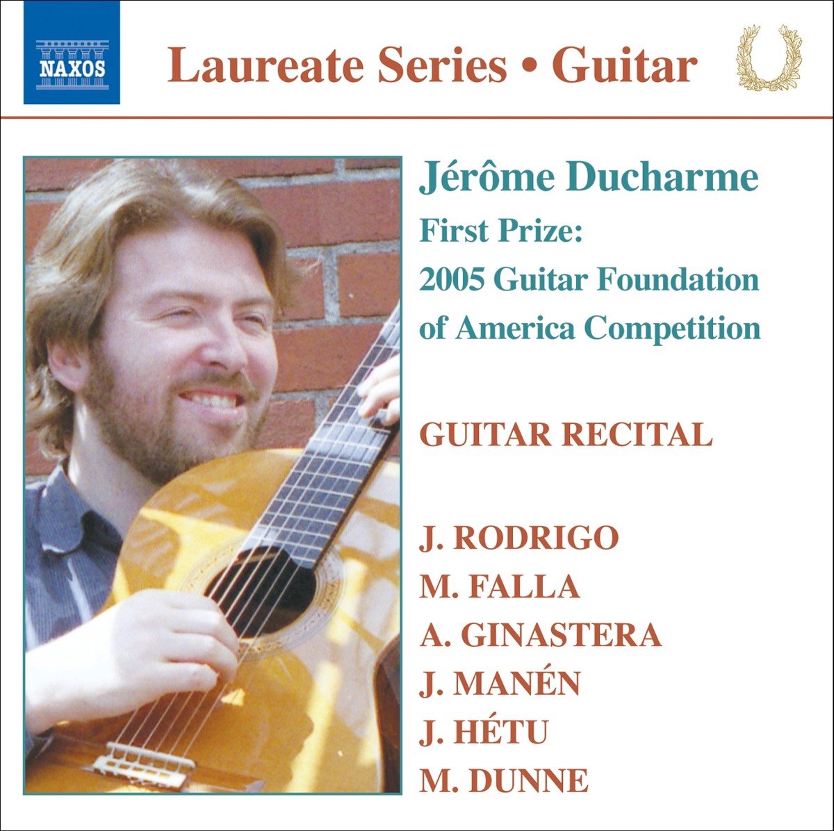 Jérôme Ducharme - Guitar Recital (CD)