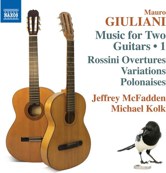 Jeffrey McFadden & Michael Kolk - Music For Two Guitars 1, Rossini Overtures/Variations/Polonaises (CD)