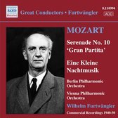 Berlin Philharmonic Orchestra, Vienna Philharmonic Orchestra, Wilhelm Furtwängler - Mozart: Serenade Nr. 10/Ein Kleine Nachtmusik (CD)