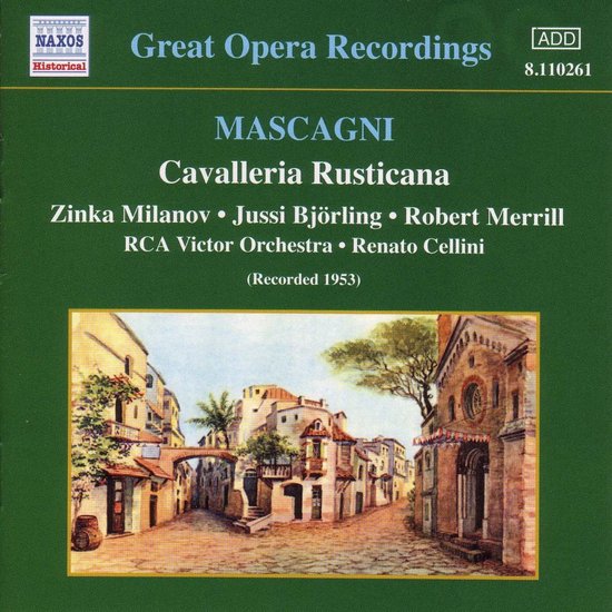 Jussi Björling - Cavalleria Rusticana (1953) (CD)