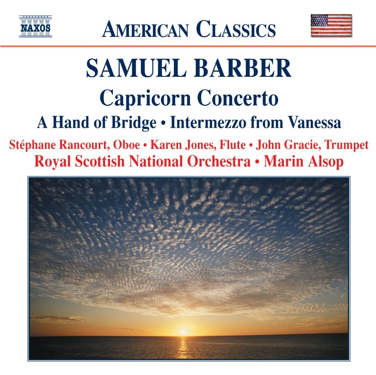 Royal Scottish National Orchestra, Marin Alsop - Barber: Capricorn Concerto (CD)