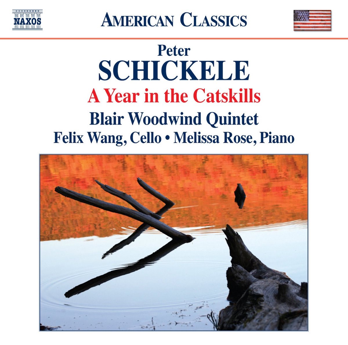 Felix Wang, Melissa Rose, Blair Woodwind Quintet - Schickele: Year In The Catskills (CD)