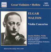 Jascha Heifetz - Elgar, Walton: Violin Concertos