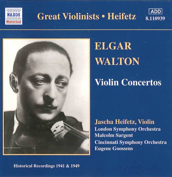 Jascha Heifetz - Violin Concertos (CD)