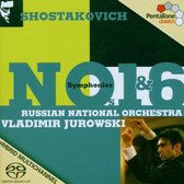 Russian National Orchestra, Vladimir Jurowski - Shostakovich: Symphonies Nos. 1 & 6 (Super Audio CD)