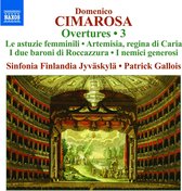 Sinfonia Finland Jyväskylä, Patrick Gallois - Cimarosa: Overtures 3 (CD)