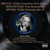 Jascha Heifetz, London Symphony Orchestra, RCA Victor Symphony Orchestra - Bruch: Violin Concertos Nos. 1 And 2/Beethoven: Two Romances/Spohr: Voilin Concerto No.8 (CD)