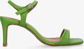 Tango | Ava 7-b bright green leather sandal - covered heel/sole | Maat: 36