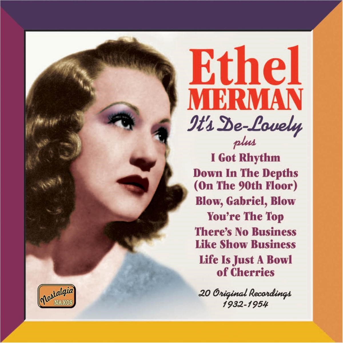 Ethel Merman - It's De-Lovely (CD)