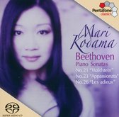 Mari Kodama - Piano Sonatas "Waldsein", "Appassionata" and "Les adieux" (Super Audio CD)
