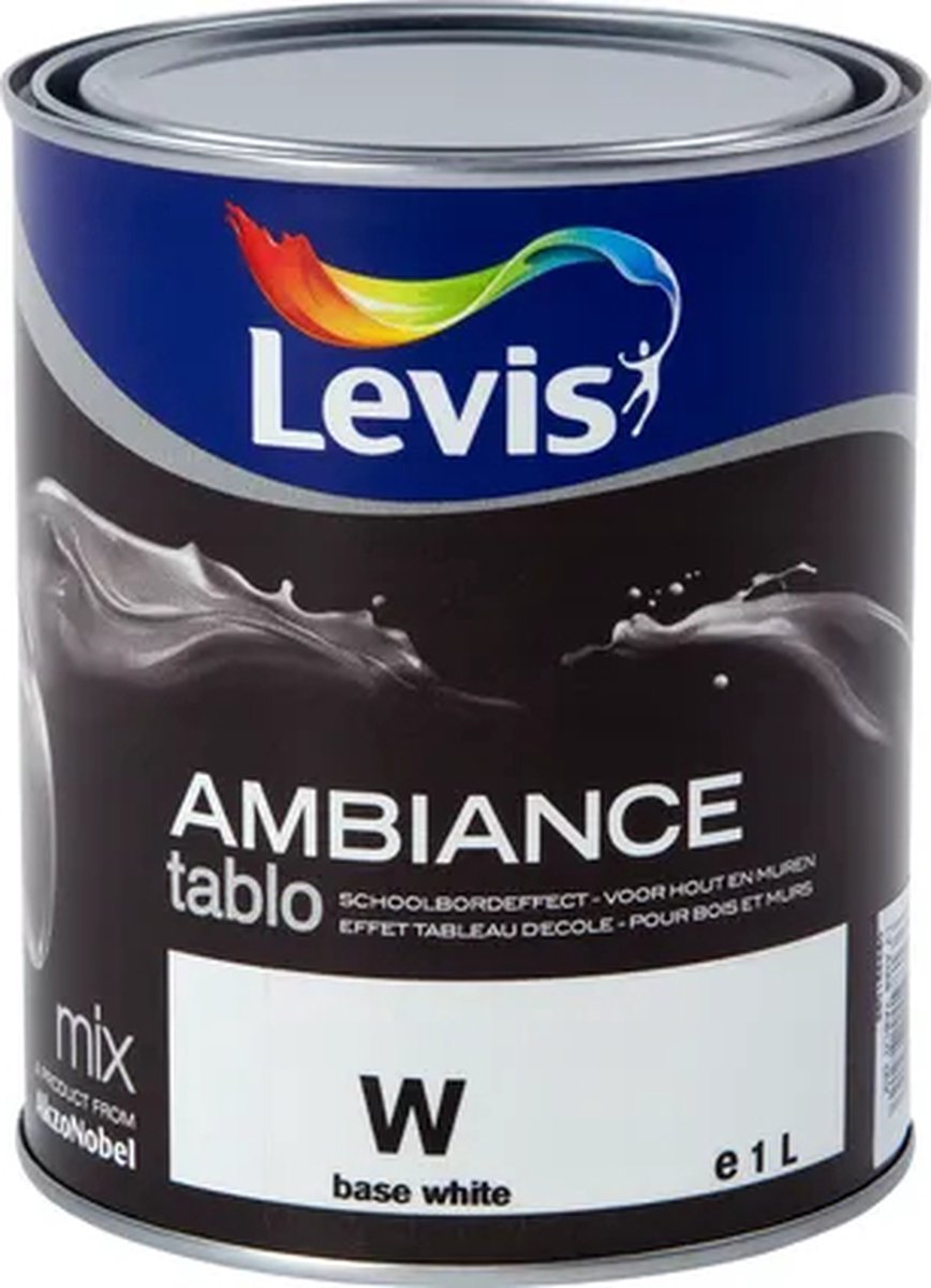 Levis Peinture magnétique Simply Refresh mate 0,5l simplement grise