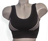 Sport bh maat L/XL Rosa Junio zwart