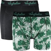 Australian heren boxers - Green Splash - Perfect Shape - Maat XL - 2-Pack