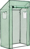 Tuinkas Marzano kweekkas 100x60x143-174 cm groen