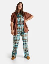 SAMOON Dames Casual oversized vest met halflange mouwen