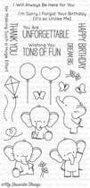 Adorable Elephants Clear Stamps (BB-28)