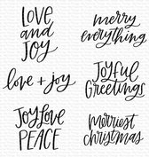 Mini Merry Messages Clear Stamps (CS-511)