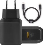 25W USB-C Power oplader + 30CM kabel Geschikt voor iPad, iPhone Snellader - USB C - Lader Adapter Oplaadkabel