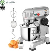 MoreLife Elektrische Deegmixer - Voedselmixer - Deegkneder - Deegmenger - Deegkneedmachine 30 L