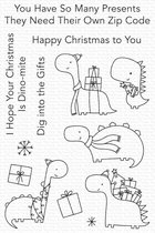 Dino-mite Christmas Clear Stamps (CS-605)