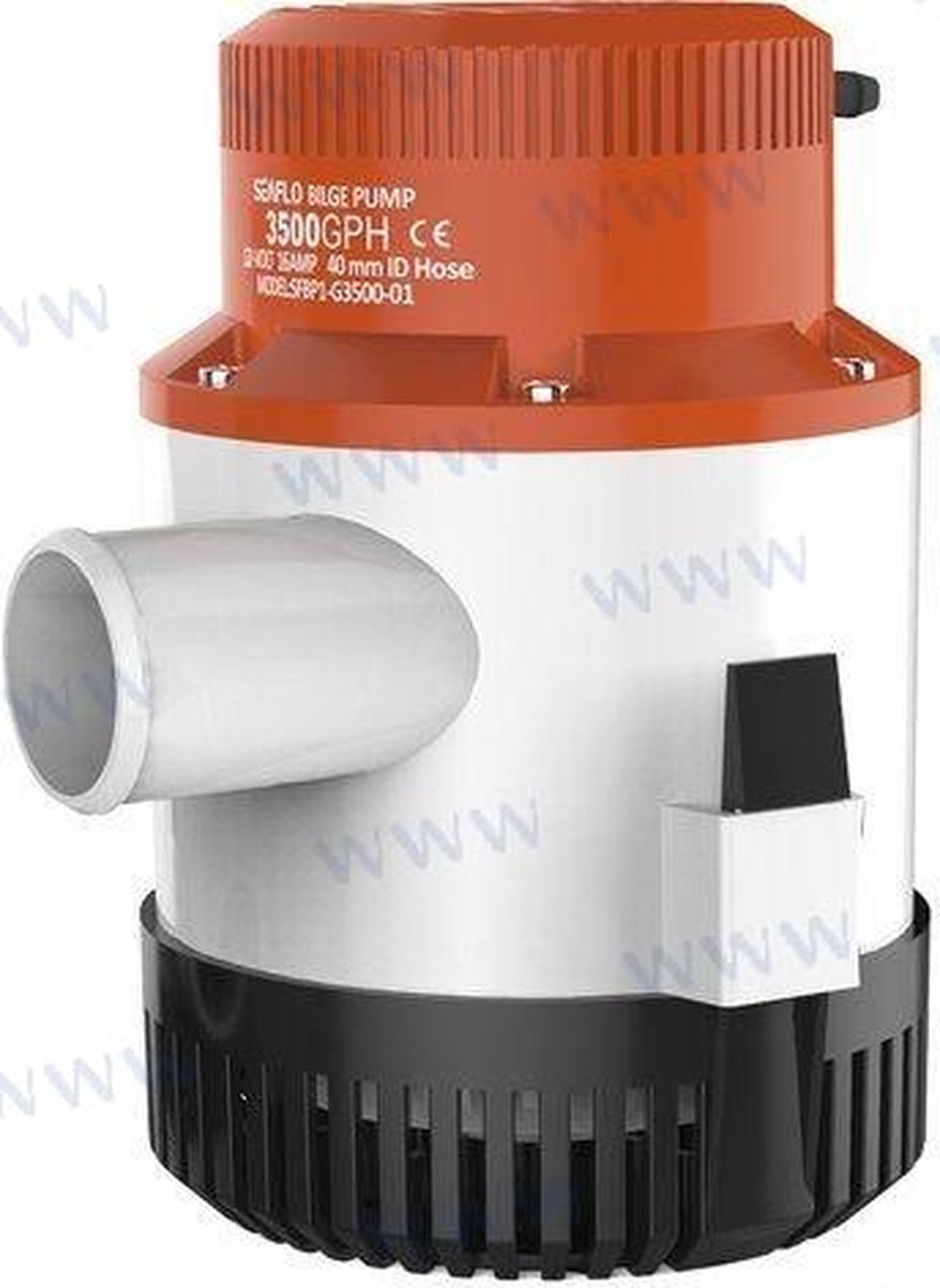Seaflo Bilgepomp 3000 Gph Serie 1 8a 24v Transparant