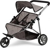 Mamamemo Jogger Tricycle Twins Grijs