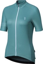 BBB Cycling DonnaFit Fietsshirt Dames - Korte Mouwen - Comfortabel Wielrenshirt - Salie - Maat XL - BBW-412