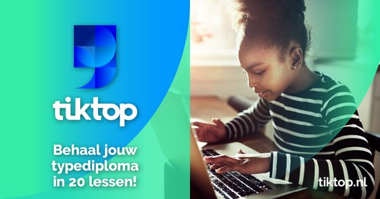 Typecursus tikTop.nl - Dé typecursus voor kinderen en volwassenen - tiktop