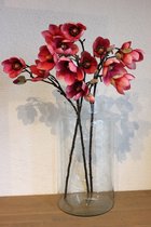 Kunstbloemen - Zijden Bloemen - nepbloemen - Magnolia - 60 cm - Bloemen op 12