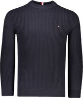 Tommy Hilfiger Trui Blauw Normaal - Maat XL - Heren - Lente/Zomer Collectie - Katoen