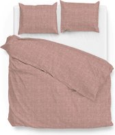 Dekbedovertrek Zo!Home Lino - Bonnet Old Rose