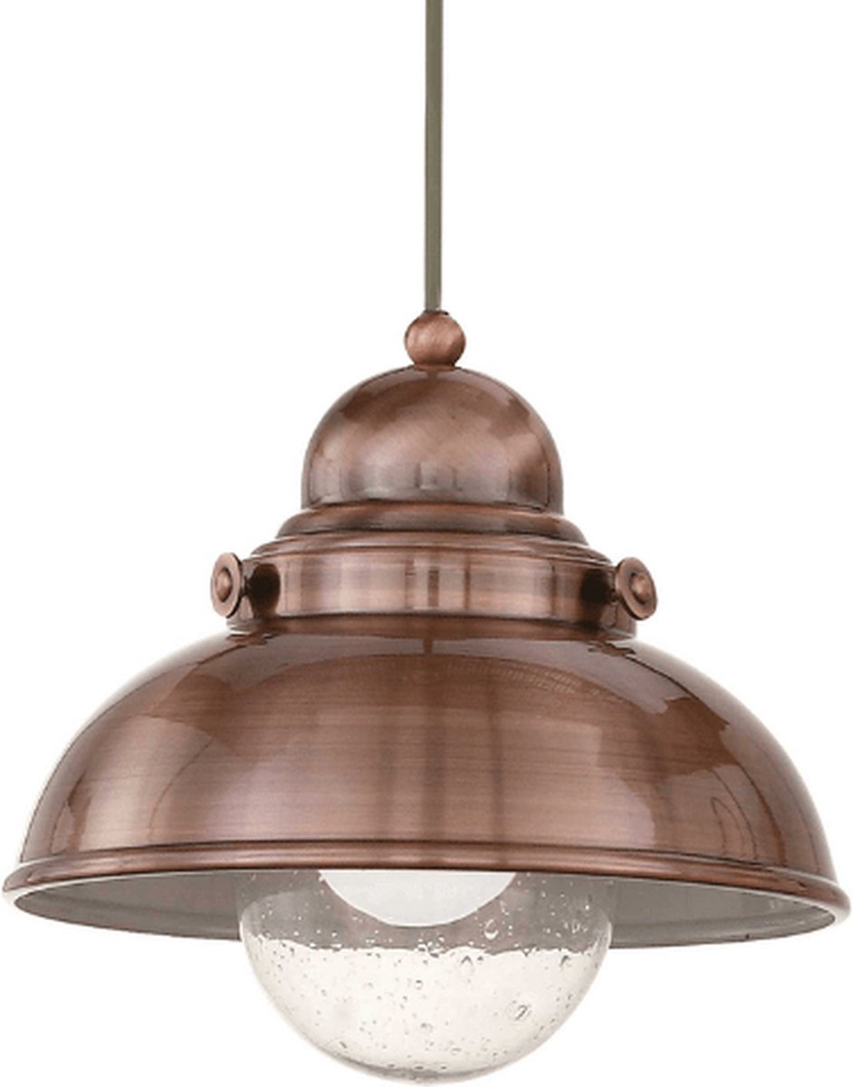 Ideal Lux - Sailor - Hanglamp - Metaal - E27 - Koper - Voor binnen - Lampen - Woonkamer - Eetkamer - Keuken