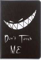 Apple iPad Pro 10.5 (2017) Hoes - Mobigear - Design Serie - Kunstlederen Bookcase - Do Not Touch - Hoes Geschikt Voor Apple iPad Pro 10.5 (2017)