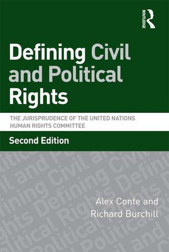 Defining Civil and Political Rights - cover