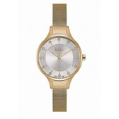 Lee Cooper LC06620.130 - Horloge - Analoog - Dames - Vrouwen - Milanees band - Goudkleurig