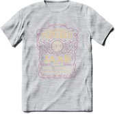 100 Jaar Legendarisch Gerijpt T-Shirt | Oud Roze - Ivoor | Grappig Verjaardag en Feest Cadeau Shirt | Dames - Heren - Unisex | Tshirt Kleding Kado | - Licht Grijs - Gemaleerd - M