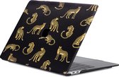 Leopard Black MacBook Case - MacBook Pro 14 (A2442)