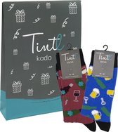 Tintl socks geschenkset unisex sokken | Duo - Food 1 (maat 41-46)
