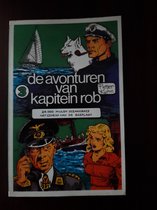 Couverture de livre titrée 'Les aventures du capitaine rob' avec des illustrations de navires, la mer, un chien et des marins.