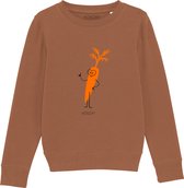 HÖNGRY Tilly Wortel - Sweater - 3-4Y - Biokatoen