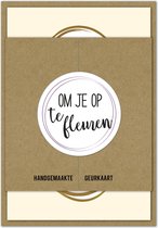 Geurkaartenonline.nl – Elements 42 - Geurzakje - Wenskaart - Geurkaart – incl. envelop