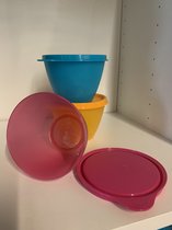 Tupperware koelkastkommen 3 kleuren